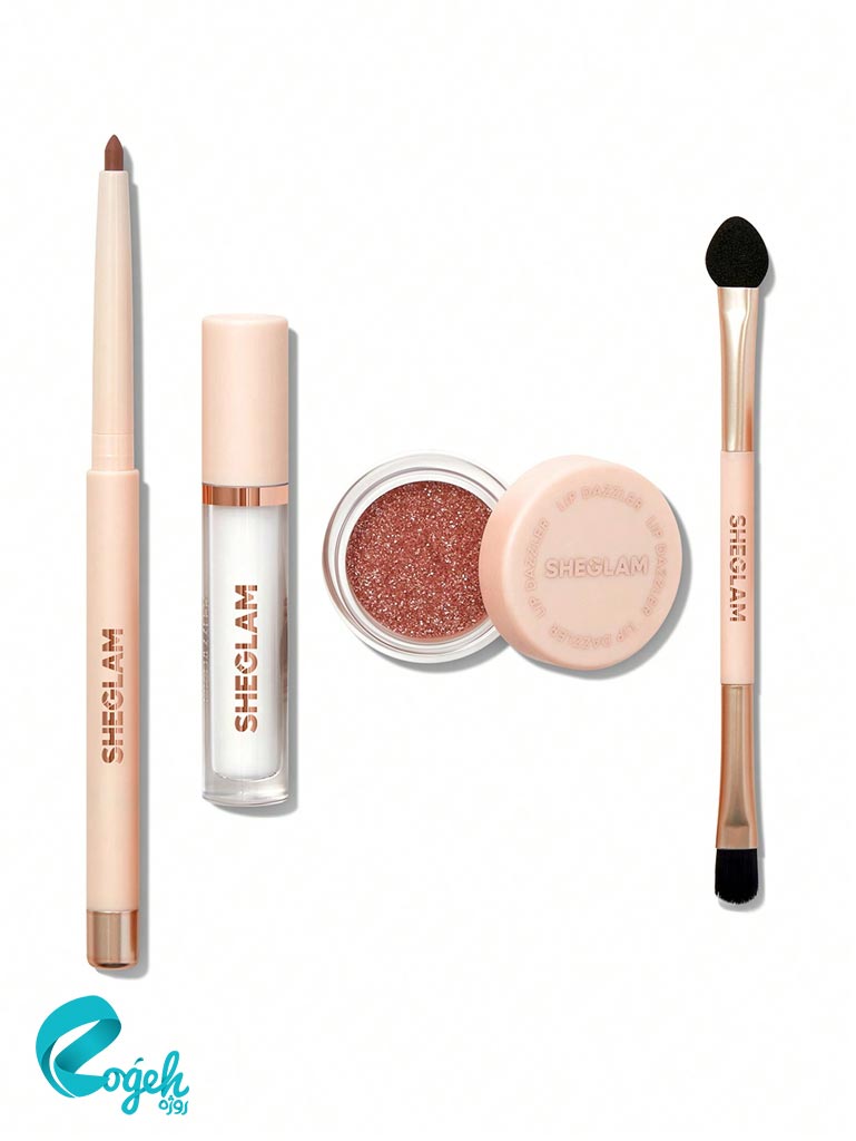 کیت مخصوص لب اکلیل‌دار شیگلم Lip Dazzler Glitter Kit