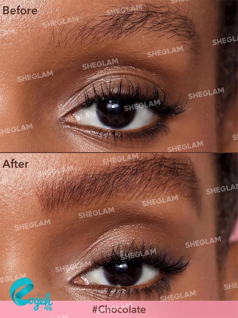 ماژیک ابرو و براش زاویهدار شیگلم مدل Brow-Fection