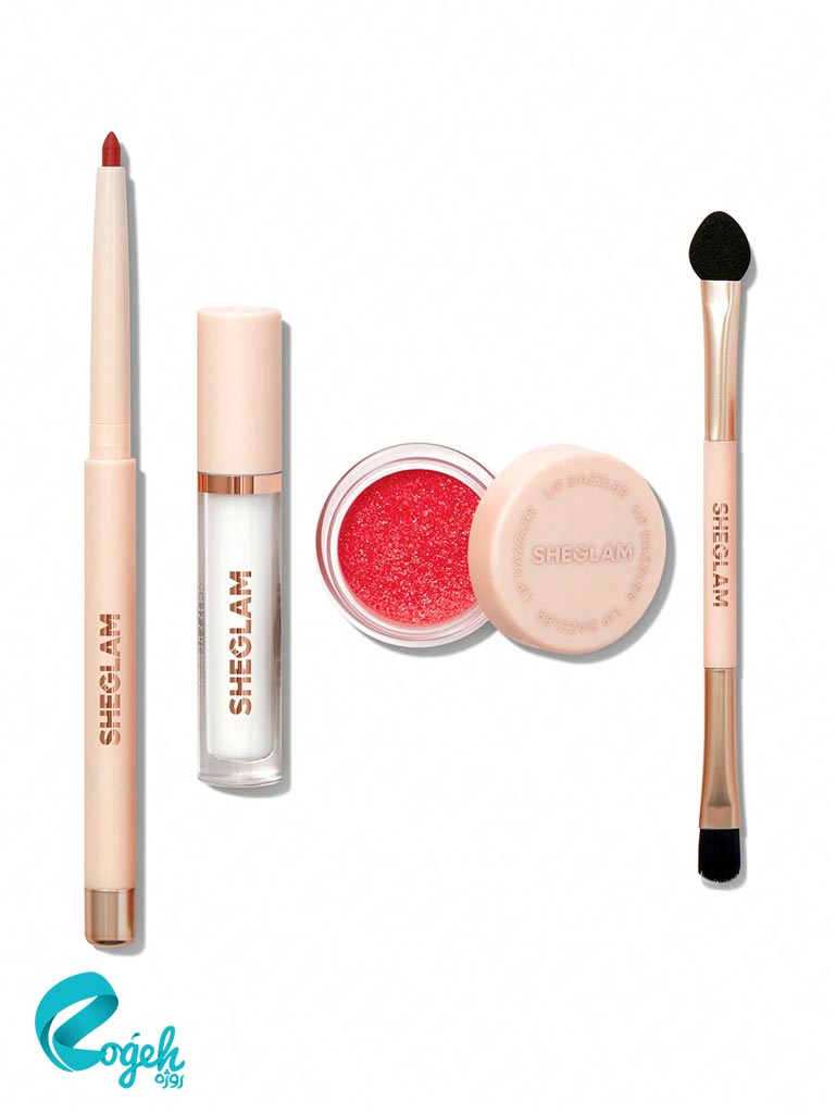 کیت مخصوص لب اکلیل‌دار شیگلم Lip Dazzler Glitter Kit