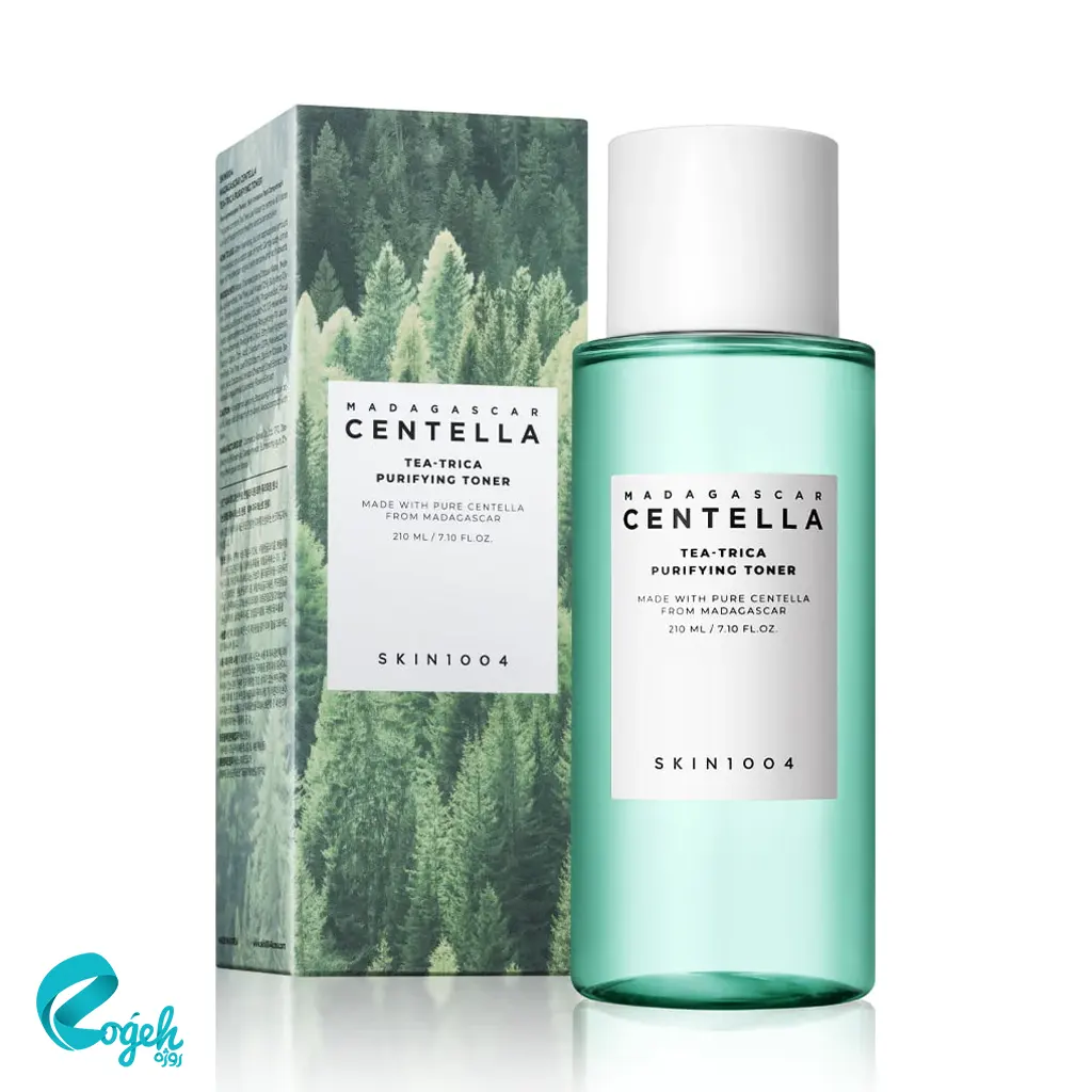 تونر پاککننده و متعادلکننده سنتلا ماداگاسکار Skin1004 مدل Tea-Trica