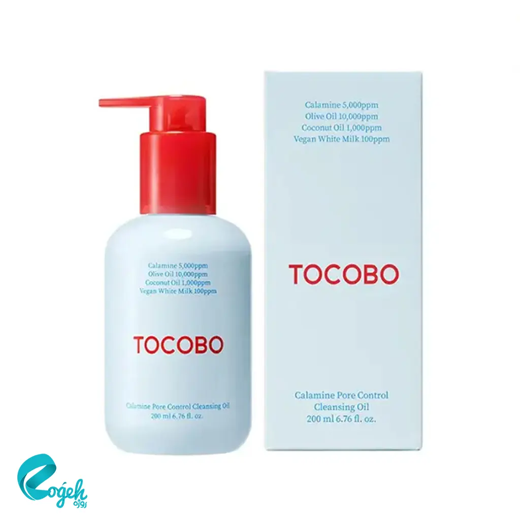 روغن پاککننده و کنترل منافذ کالامین توکوبو Tocobo Calamine Pore Control Cleansing Oil