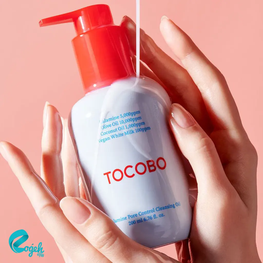 روغن پاککننده و کنترل منافذ کالامین توکوبو Tocobo Calamine Pore Control Cleansing Oil