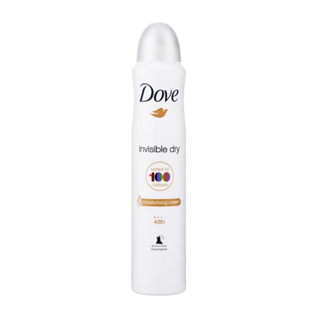 اسپری دئودورانت Invisible Dry داو